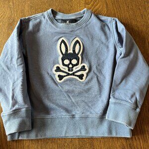 Psycho Bunny kids blue sweatshirt - size S